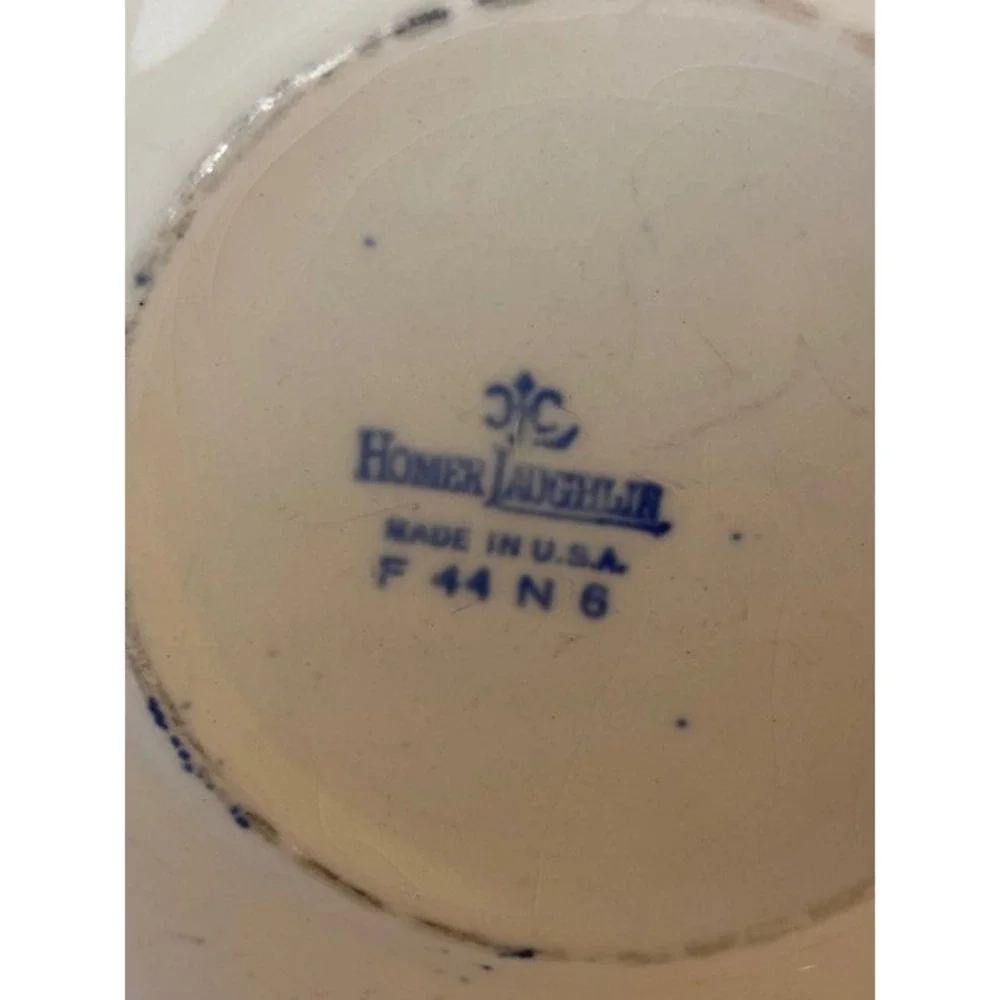 9 Willow Ware Blue Willow Saucers MIXED MAKERS Transferware Underglaze 6 Inch